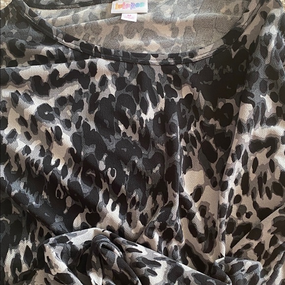LuLaRoe NWT Debbie medium dress animal print - Picture 8 of 9